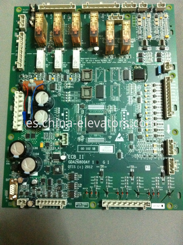 Parril de ECB_II para Otis Escalators GCA26800AY1 | GDA26800AY1 ECB_II Mainboard for OTIS Escalators GCA26800AY1 | GDA26800AY1